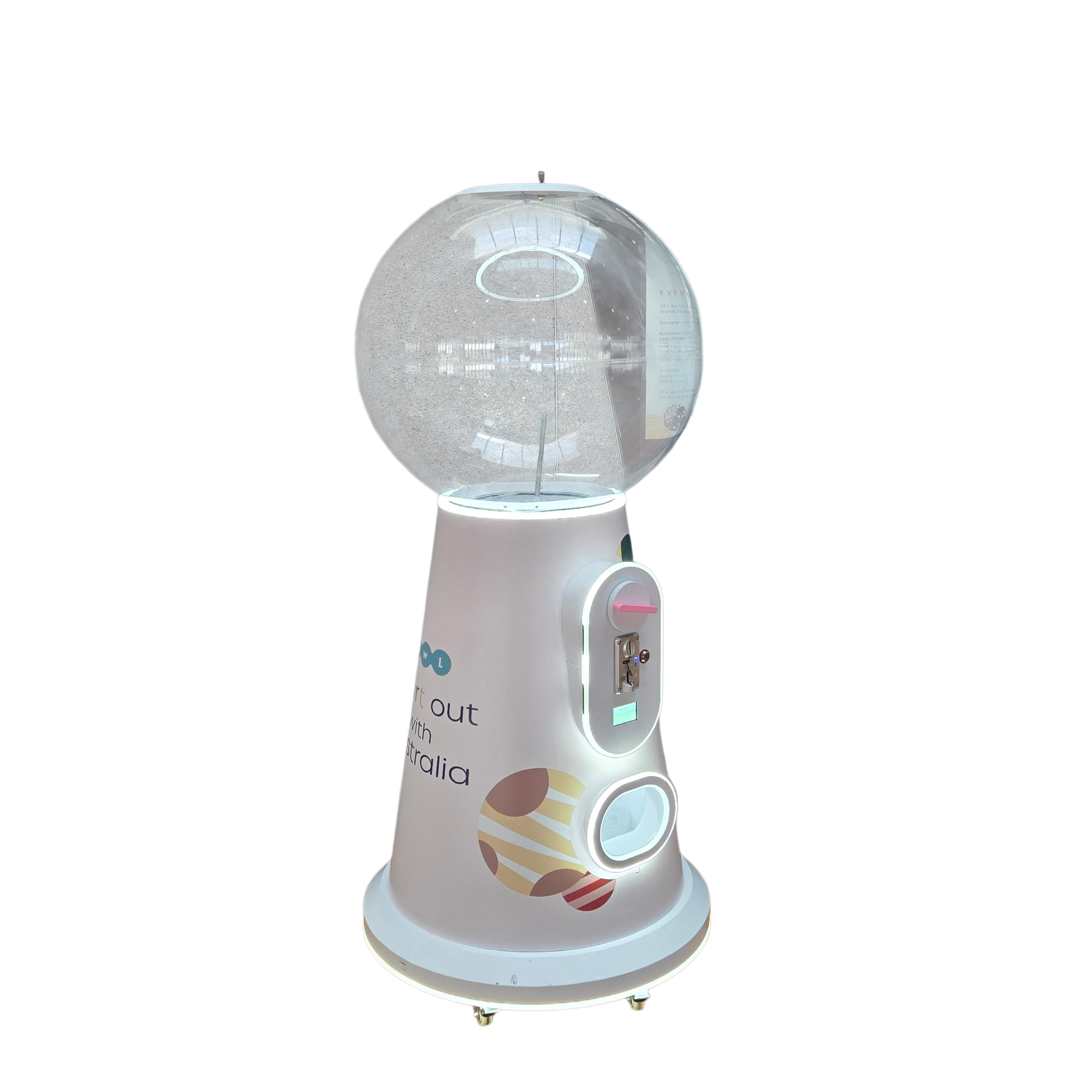 Giant Gumball / Capsule Arcade Machine Hire
