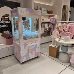 full custom branded claw arcade hire Arcade Claw Machine Hire