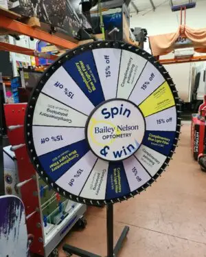 Maxi Spinning Prize Wheel